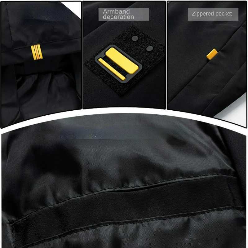 2024 Spring and Autumn Jacket Mens Casual Business Wearresistant Zipper Hooded Coat Outdoor Sports Camping Loose Windbreaker J251008