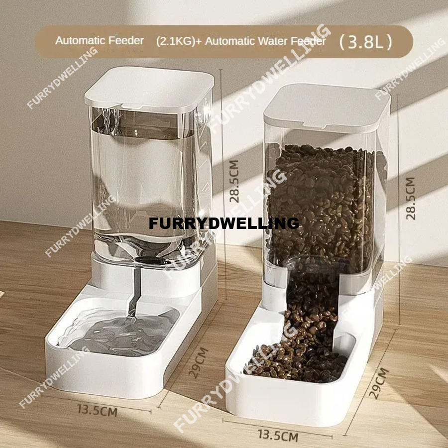 Dog Food Automatic Dwe74 Feeder Dog Bowl Supplies Cat And Pet Water Dispenser