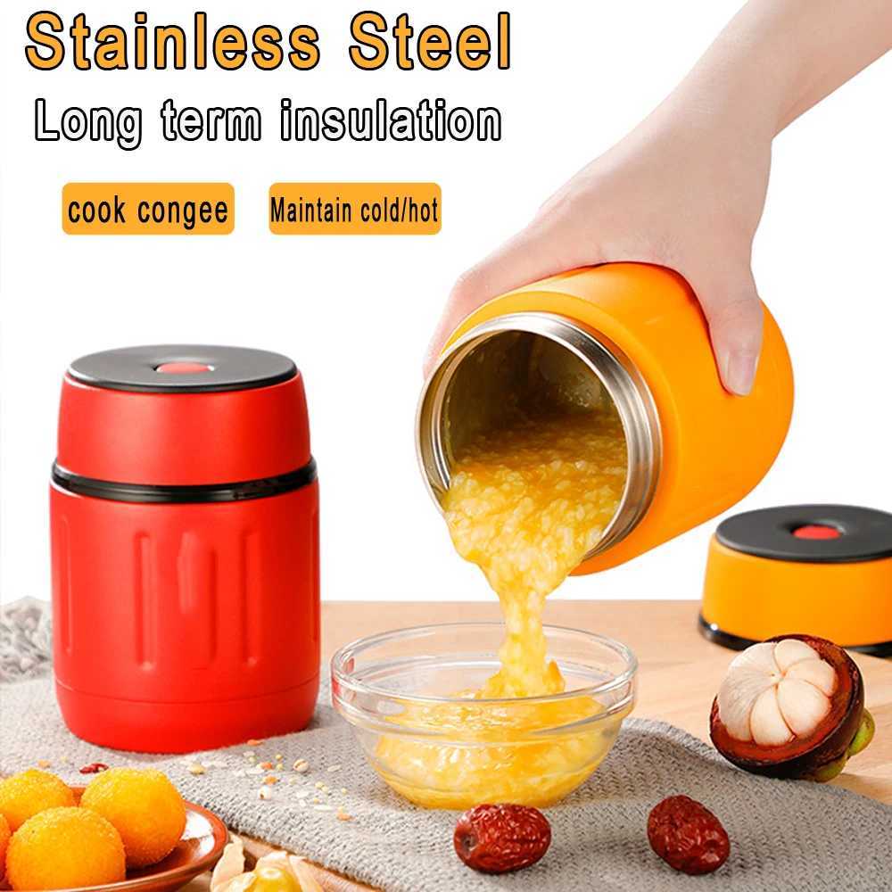 Stewing Beaker Super Long Thermal Insulation Lunch Box Barrel Portable Small Office Worker Smoldering Pot Smoldering Pot C251008