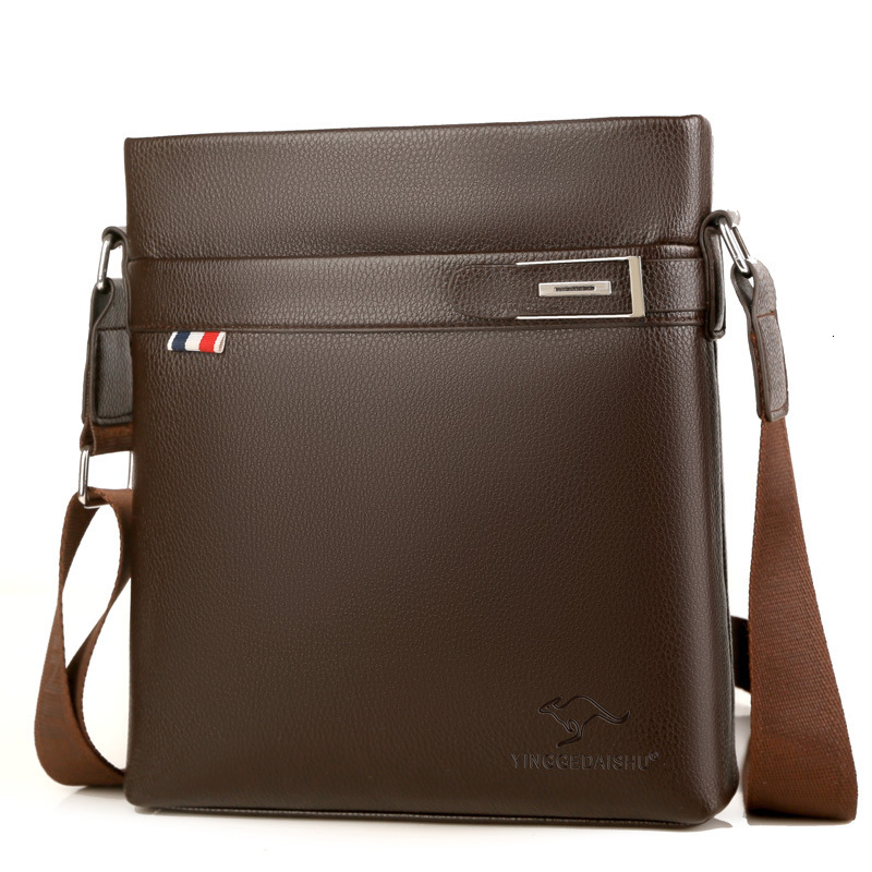 New Men's Single Shoulder Crossbody Bag Fashion Casual Luxury Bag Large Capacity Waterproof Designer Bag Men's Bag Trendy Leather Bag Commut