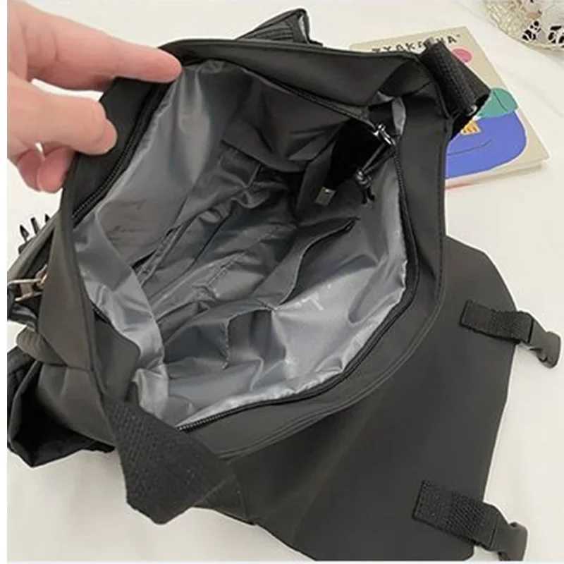 Nylon Handbags Shoulder Bag Large Capacity Crossbody Bags for Teenager Messenger Bag Student School Bags for Women 2025T251007
