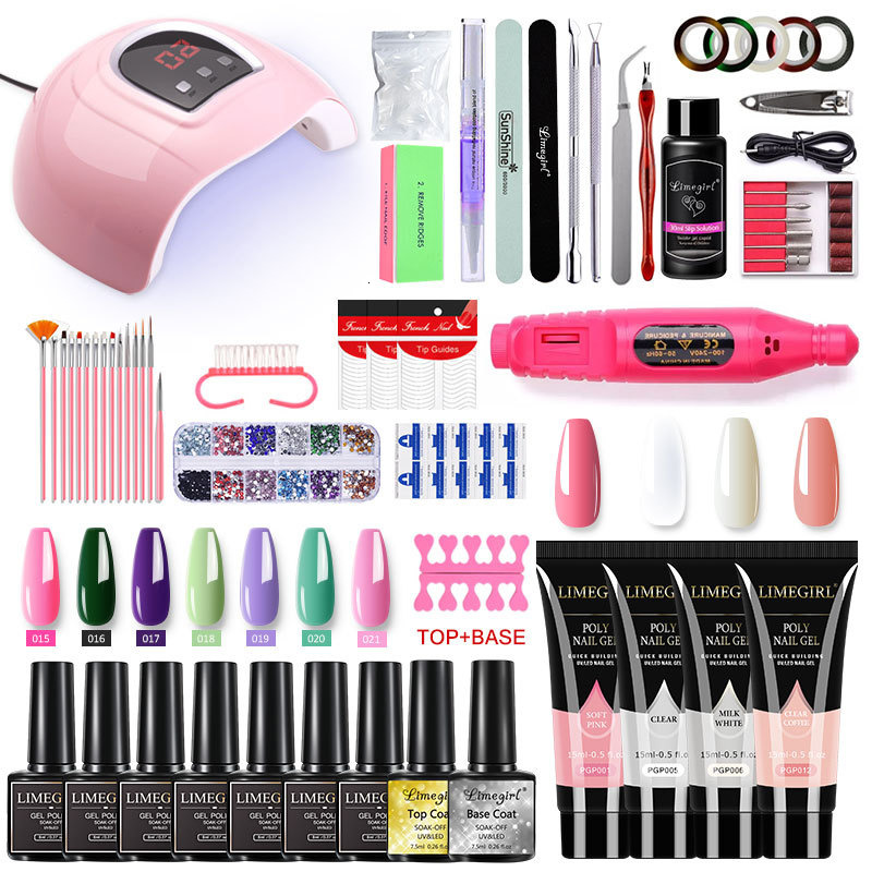 Limegirl Nail Extender Set Phototherapy nail polish Gel Set Manufacturer Nail Shop