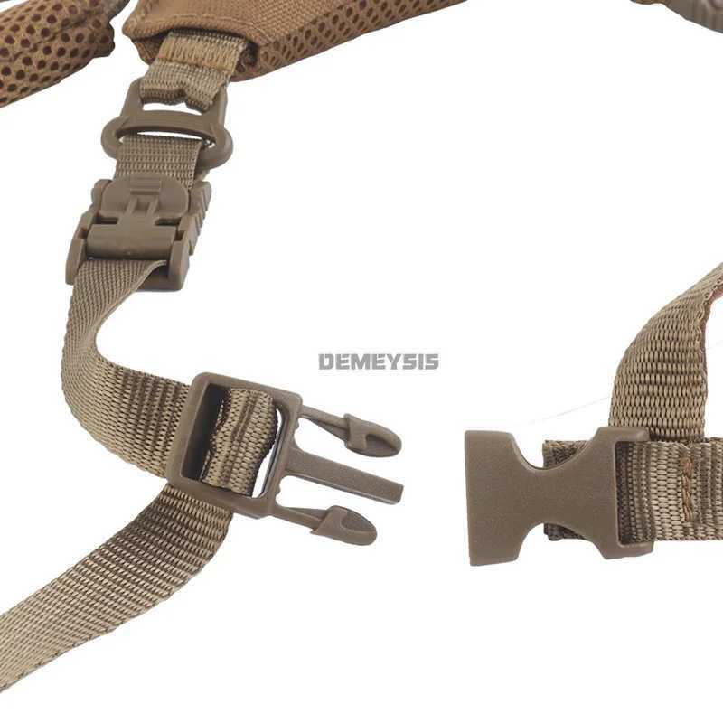 Tactical Helmet Straps Team Wendy Helmet Suspension SystEM Shooting Hunting Helmets AdjustabLE Lock Chin Strap AccESSories C251008