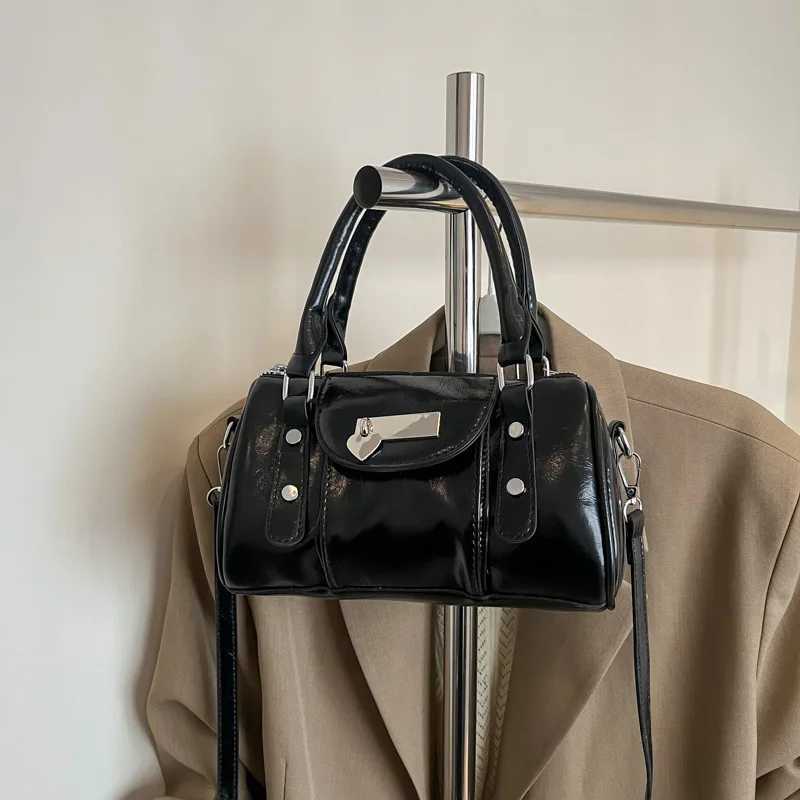 Designer Highend Wens Handbags 2025 New Textured PU Leather Cylindrical Single Shoder Bag Large Capacity Cmuting Crossbody Bags1 Y251120