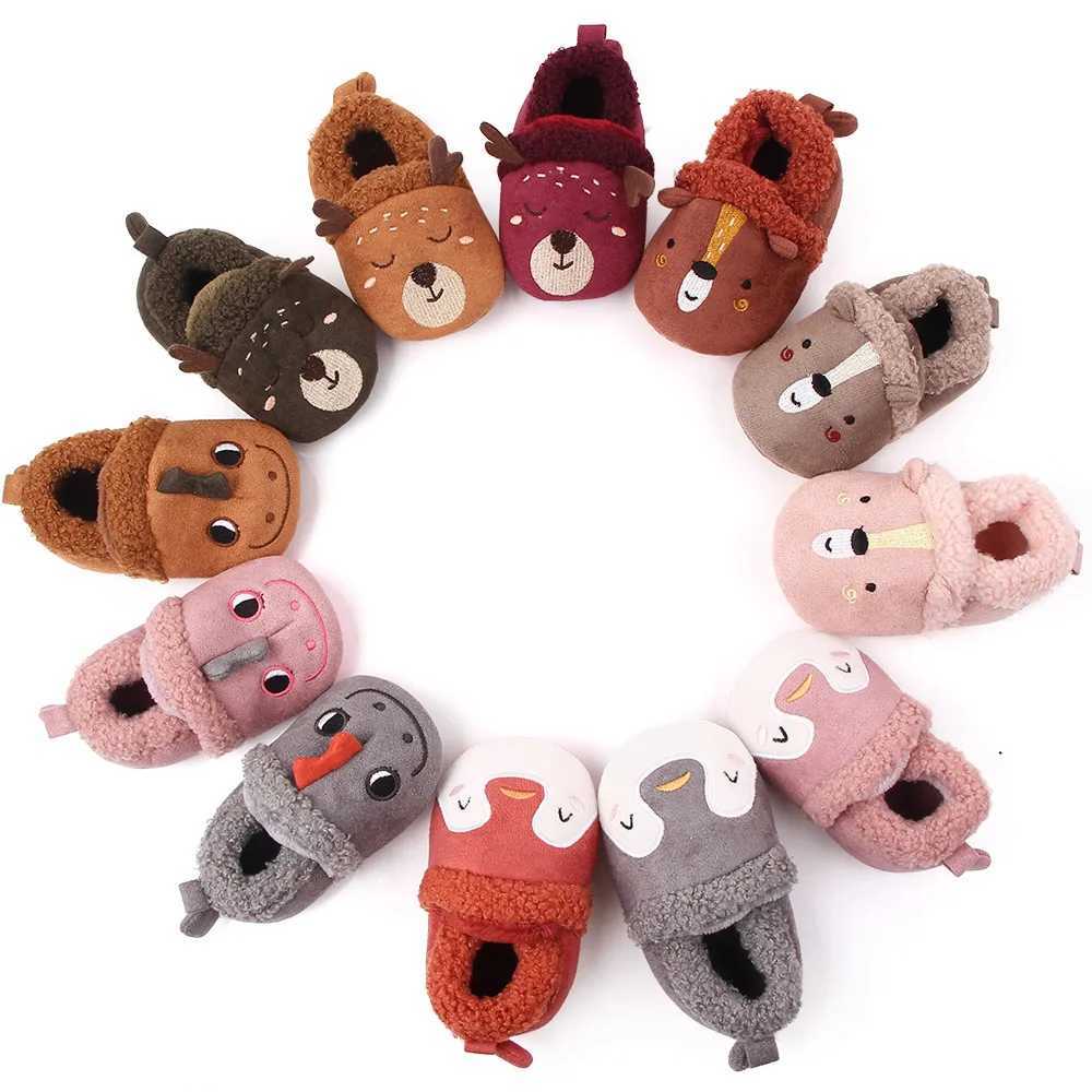 Baby Witnter Shoes Cute Animal Soft Cotton for 0918 Months Newborn Toddler Prewalking Indoor Antislip High Quality NewFashion C251008