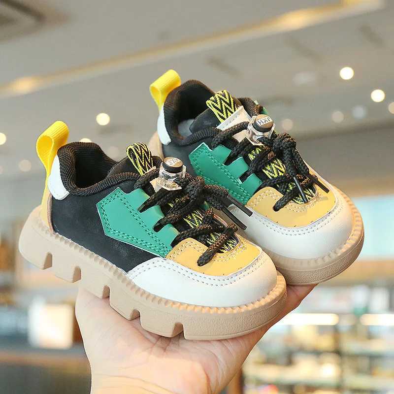 Kids Sports Spring Autumn 16 Years Children Casual Outdoor Sneakers Boys Girls Soft Sole Breathable Running Shoes 2130 H260130