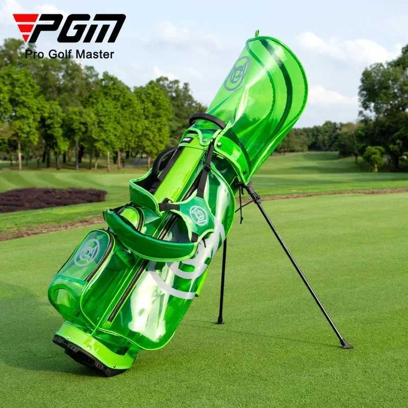 PGM Golf Bag Women High Quality Waterproof Portable Club Pack Lightweight Bright Transparent Put All Sets Clubs QB131 J251008