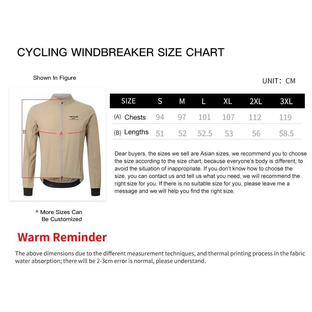 Men Cycling Jacket Pro Team Lightweight PNS Cycling Jacket Windbreaker Waterproof Quick Dry Bicycle Windbreaker MTB Bike Jersey J251008