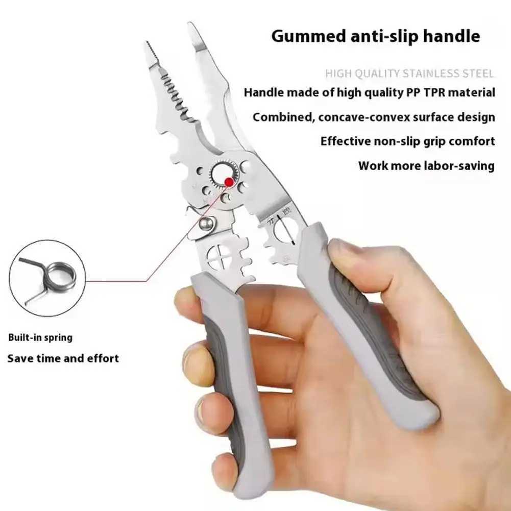 Outdoor Multi Functional ELEctrician Pliers for Wire Splitting and StripPING for ELEctricians Home Outdoors J251121