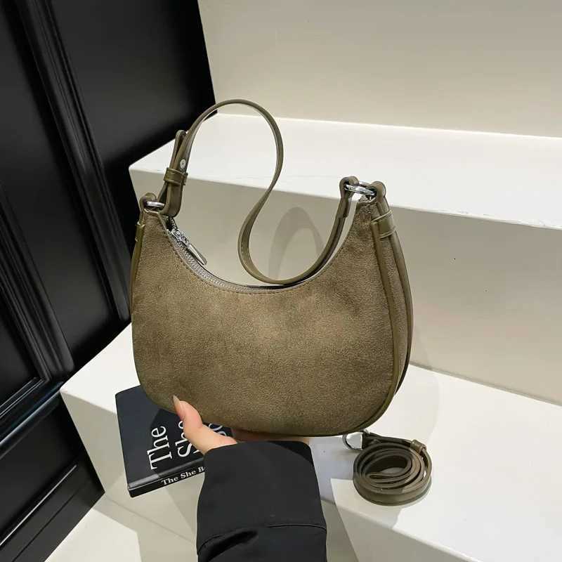 Designer Brand Designer PU Leather Suede Pahwork Wens Shoder Bag Crossbody Bag Hobos Handbag1 Y251120