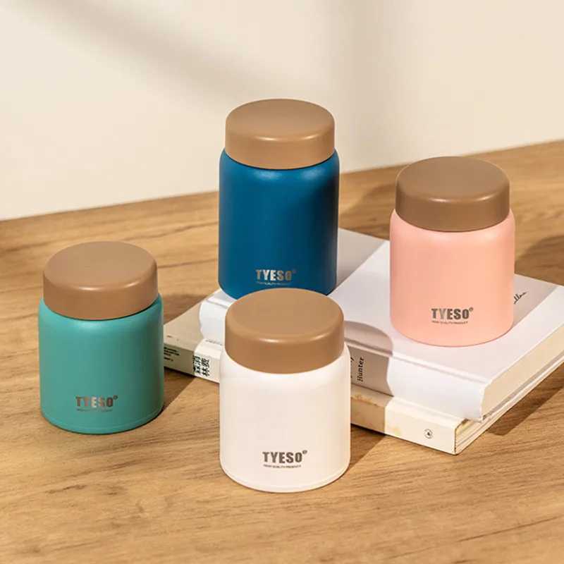 220ml280ml Mini Double Stainless Steel Braised Flask LeakProof Thermal Lunch Box Adult Student Stew Beaker Vacuum Flask C251008