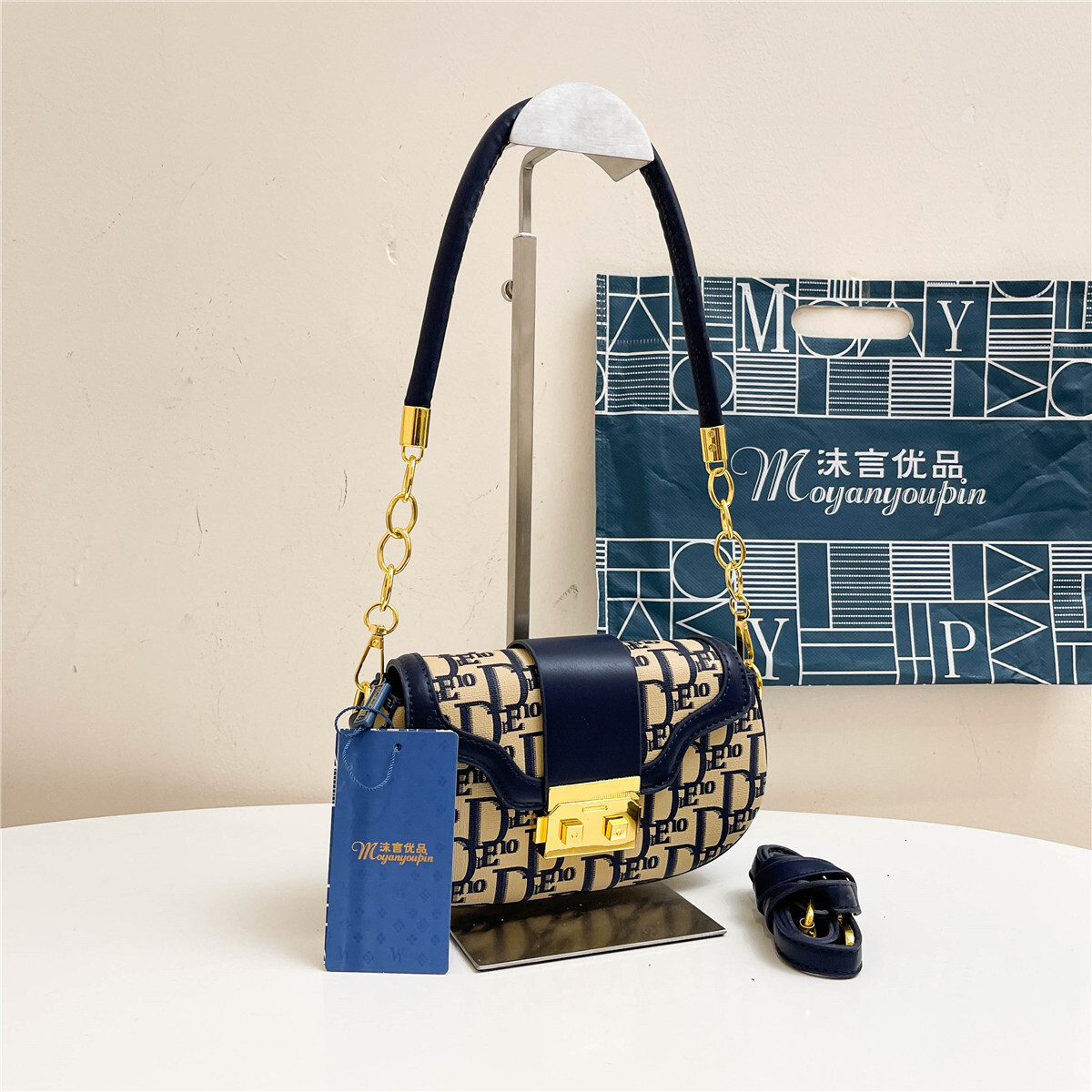 2025 Designer Bag Luxury Bag Saddle Bag For Women New Fashionable Versatile High-end Underarm Bag With Lettering Single Shoulder Crossbody Bag