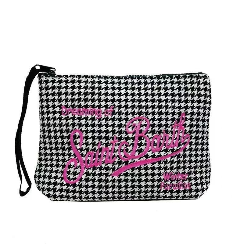 21cm16cm6cm Fashion Europe Italy womens Clutch Bag SB ST SAINT BARTH handbag zip canvas diving handbag 250930