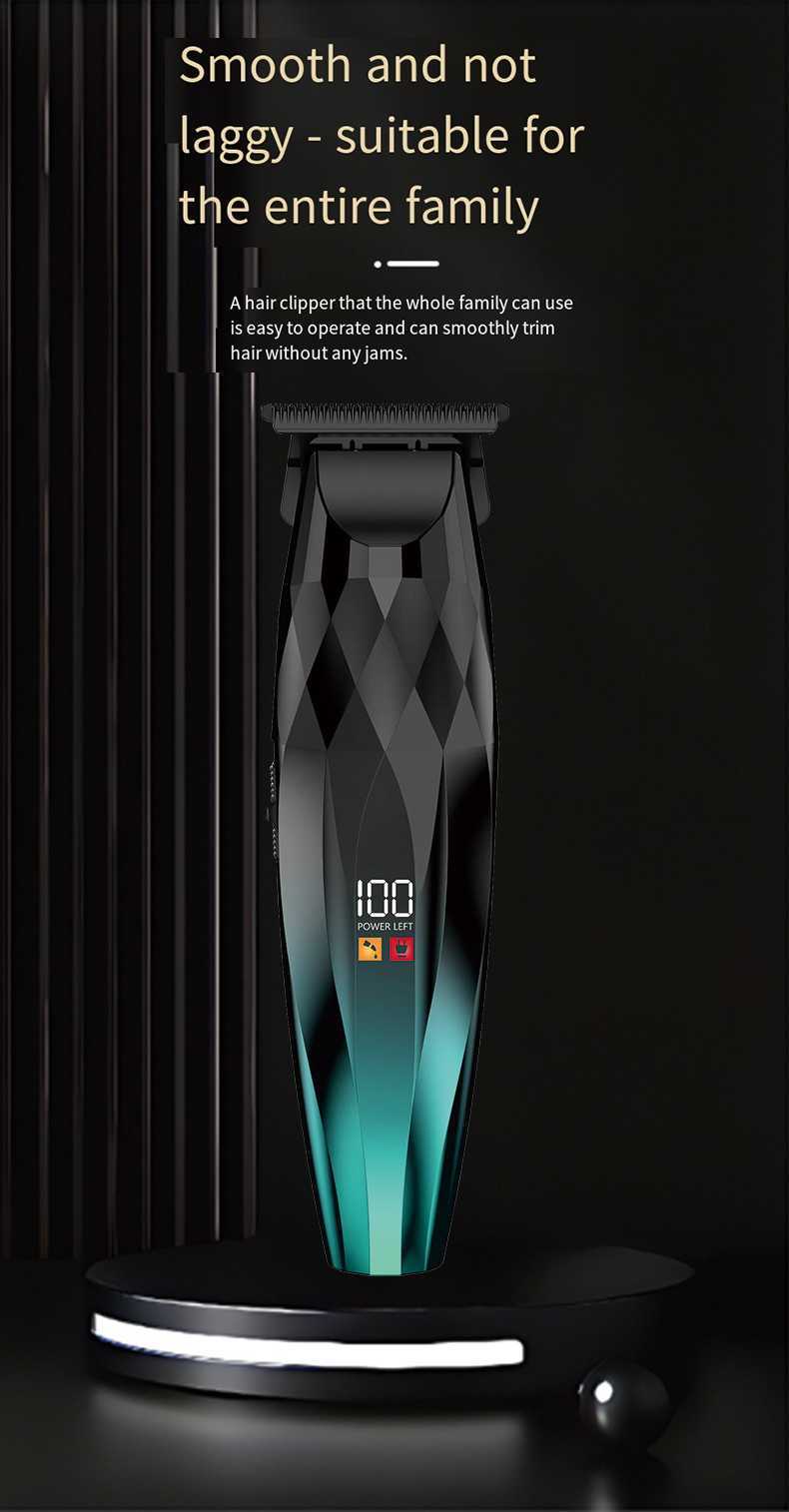 VGR Hair Trimmer Professional Clipper Cordless Barber 9000 RPM Rechargeable Hair Cutting Machine Metal Trimmer for Men V640 C250919