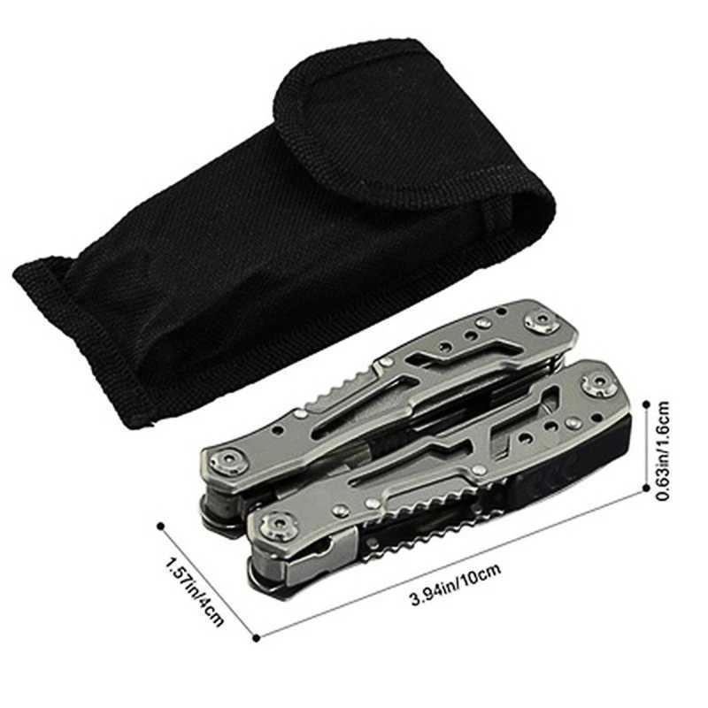 NEW Creative 15 IN 1 Multi Tools Folding Pliers Camping Outdoor Survival with Nylon Bag J251121