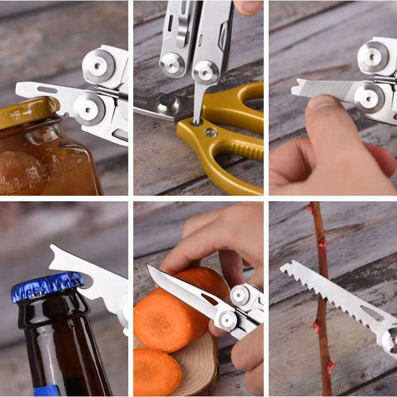EDC Camping HRC78K Multitool Plier Wire Cutter Multifunctional Multi Tools Outdoor Camping Folding Knife Pliers J251121