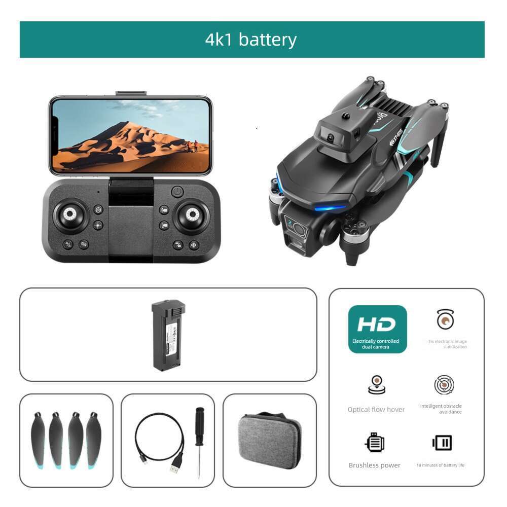 Brushless Aerial X HD Photography With Optical Flow Obstacle Avoidance Remote Control Toy Aircraft Drone