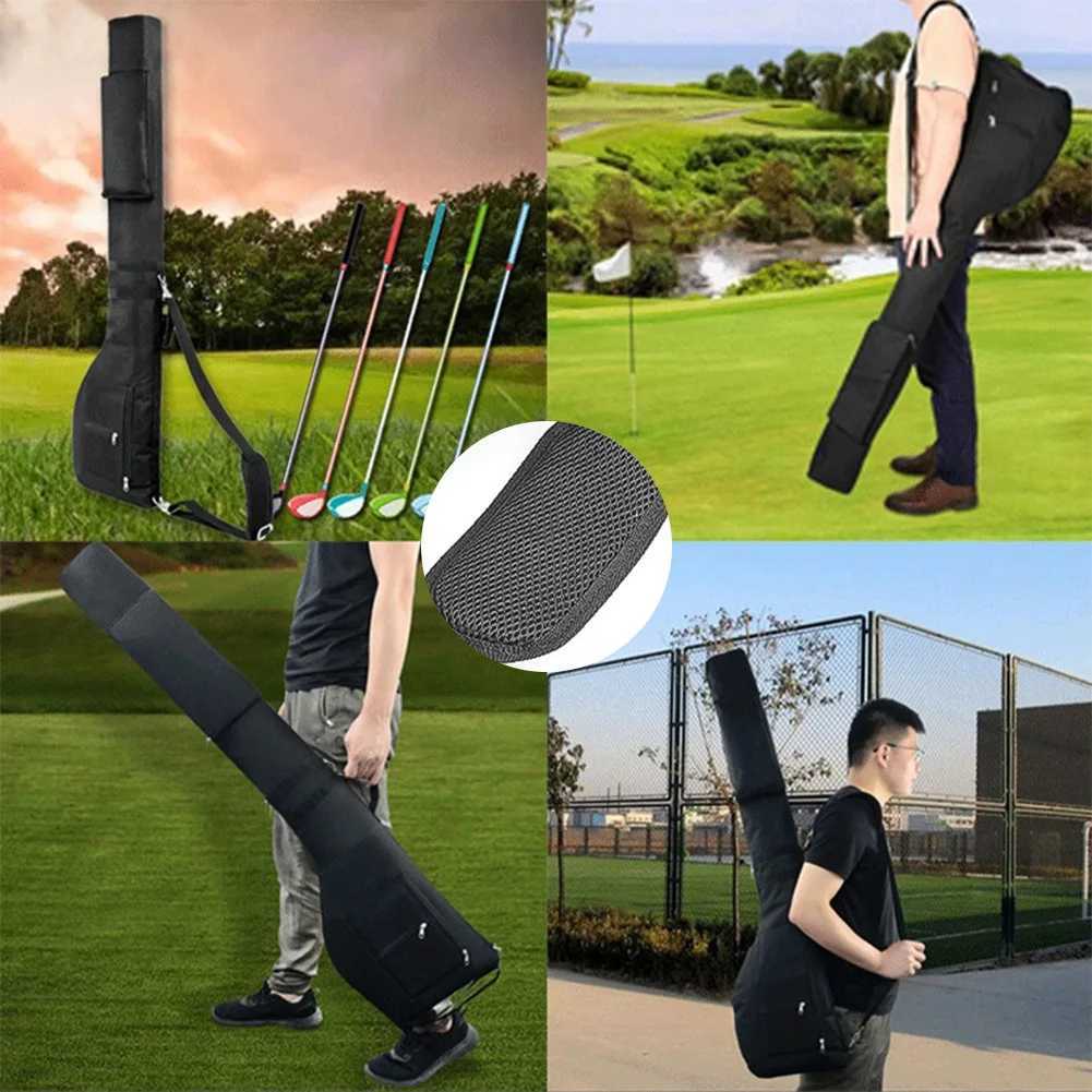 Golf Sunday Bag Foldable Golf Club Bag Waterproof Golf Club Travel Bag Golf Travel Case for Men Women J251008