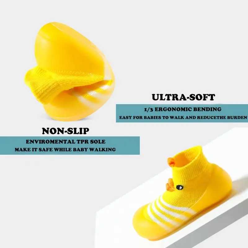Baby Non Slip Shoes Toddler Girls Boys First Walking Shoes Infant Indoor Floor Slipper Sneakers C251008