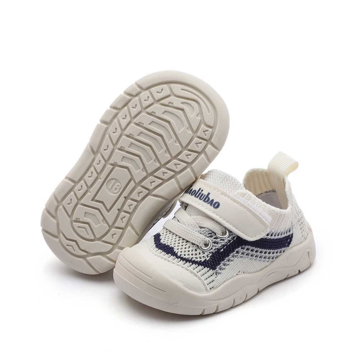 Toddler Shoes Boys Girls Barefoot Shoes Baby Knit Breathable Sneakers First Walking Shoes Slip on Shoes C251008