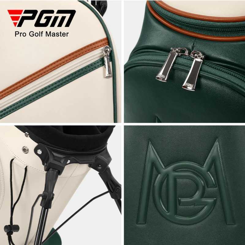 PGM Women Golf Bags 7Grid Plug Hole Shoulder Strap Waterproof Microfiber Rack Bag QB175 J251008