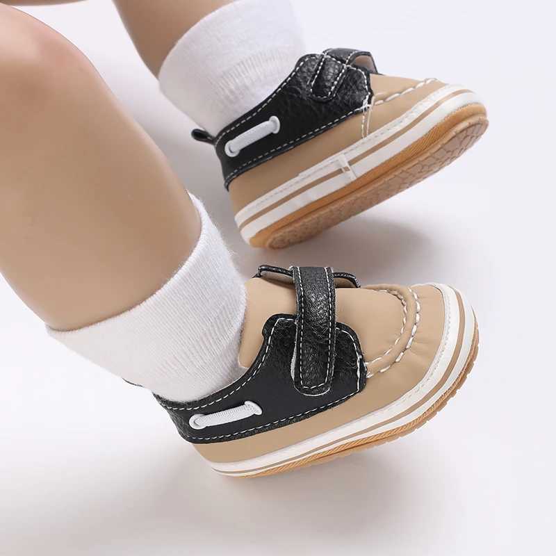 Rubber Sole Baby Shoes Kids Gentlemans Baptist Baby Girl Boy Solid Color Kids Shoes NonSlip Toddler Non Slip Sports Shoes C251008