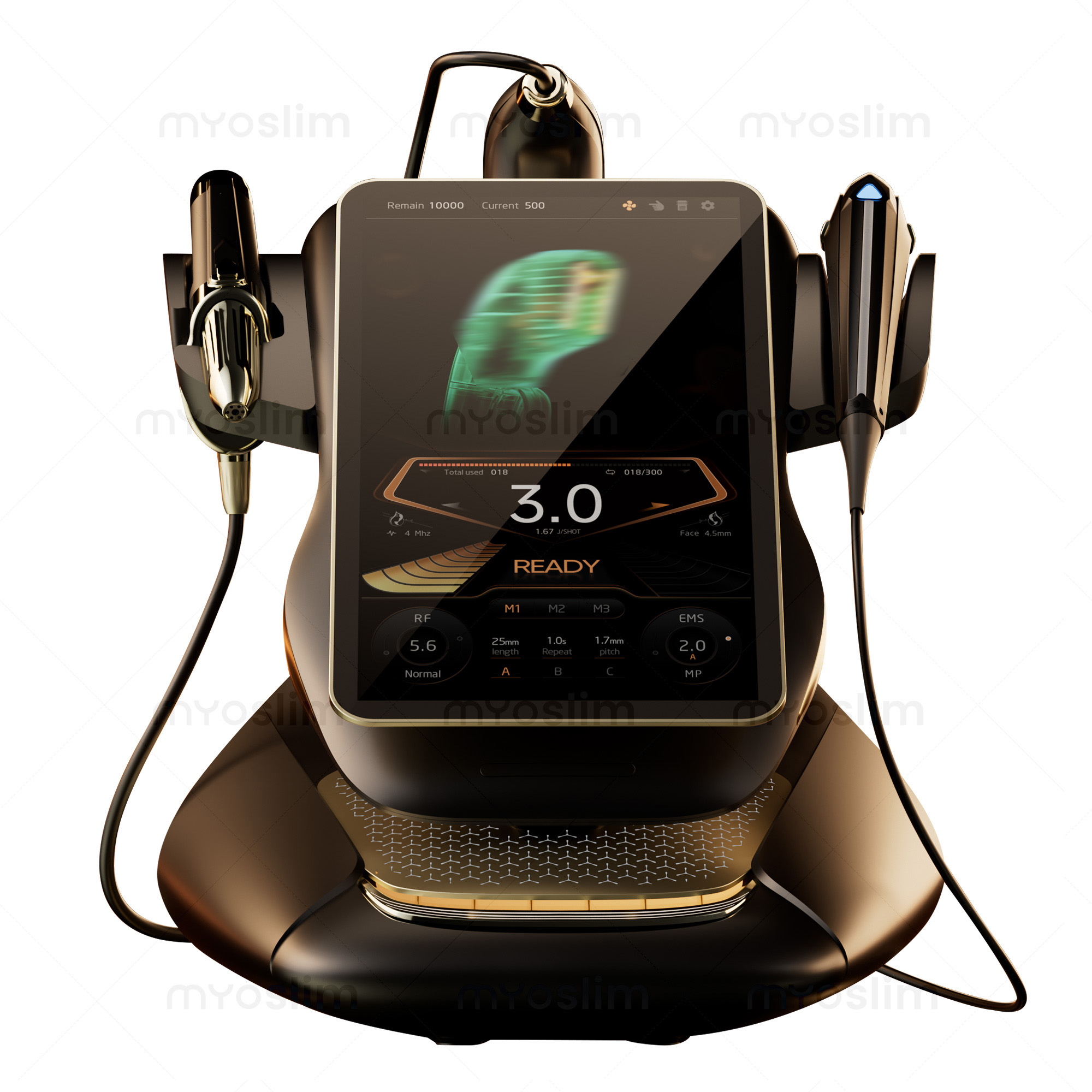 Professional Portable 3 in 1 360 MAX Skin Rejuvenation Face Lifting Skin Tightening Anti-aging 25D MAX Beauty Machine