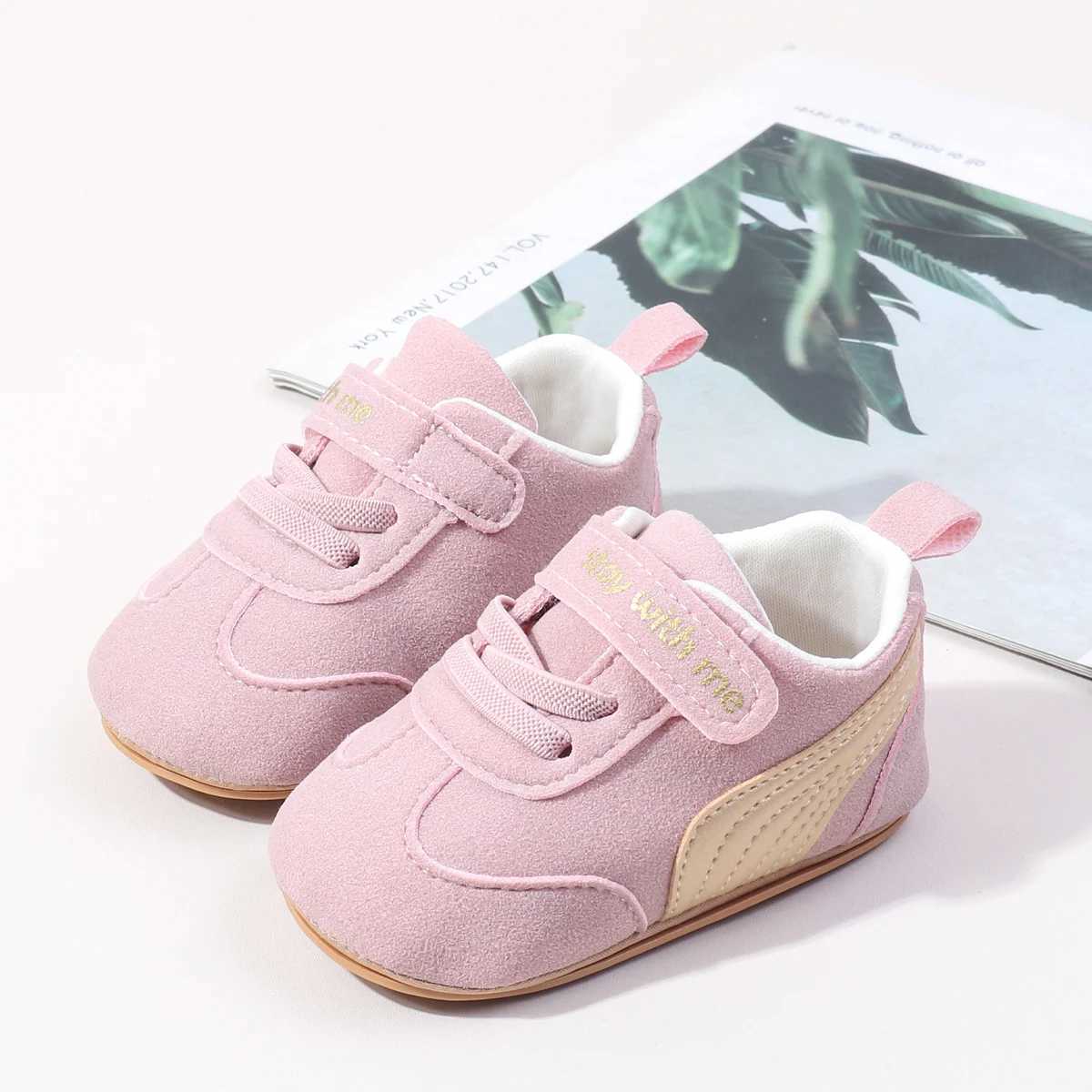 Spring And Summer Newborn Baby Boys And Girls First Walking Shoes Casual Sports Style Indoor Outdoor Toddler Shoes With TPR Sole C251008