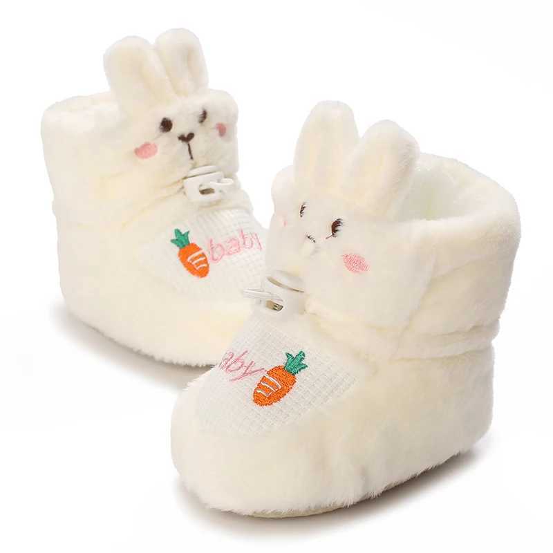 Winter Baby Shoes 018 Months Cute Girl Warm Cotton Shoes First Walker Fashion Snow Shoes Soft Sole Anti slip Walking Shoes C251008