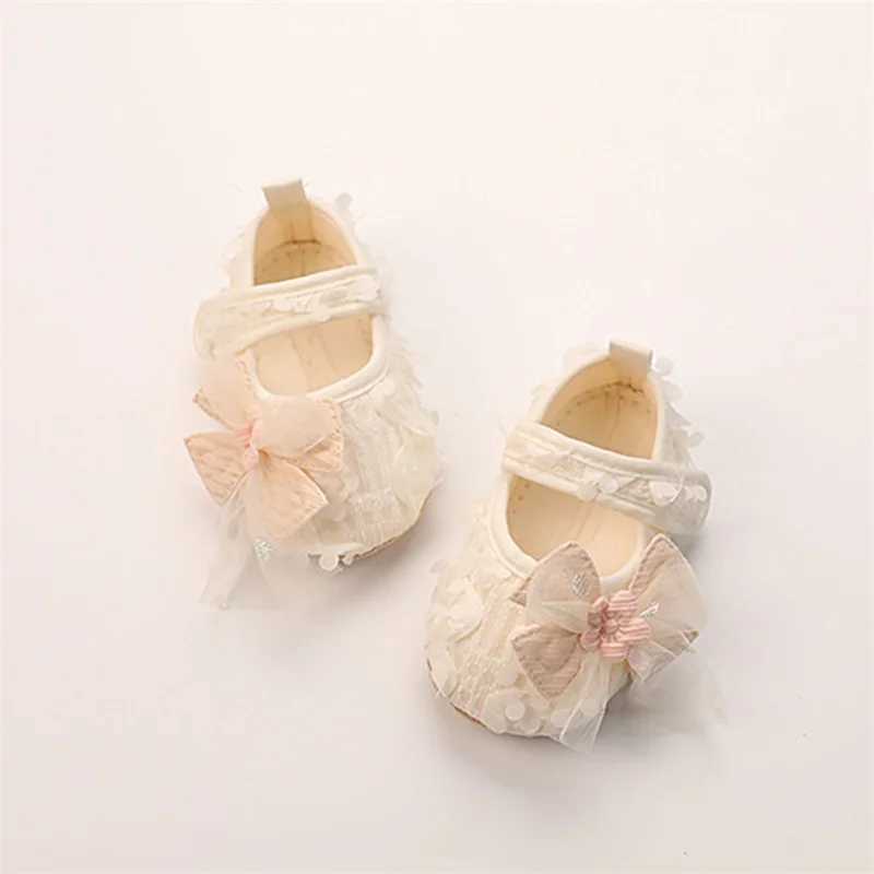 Adorable Baby Girl Bow Flats Shoes with Petal Design for Special Occasions like Parties Festivals and Baby Showers Perfect C251008