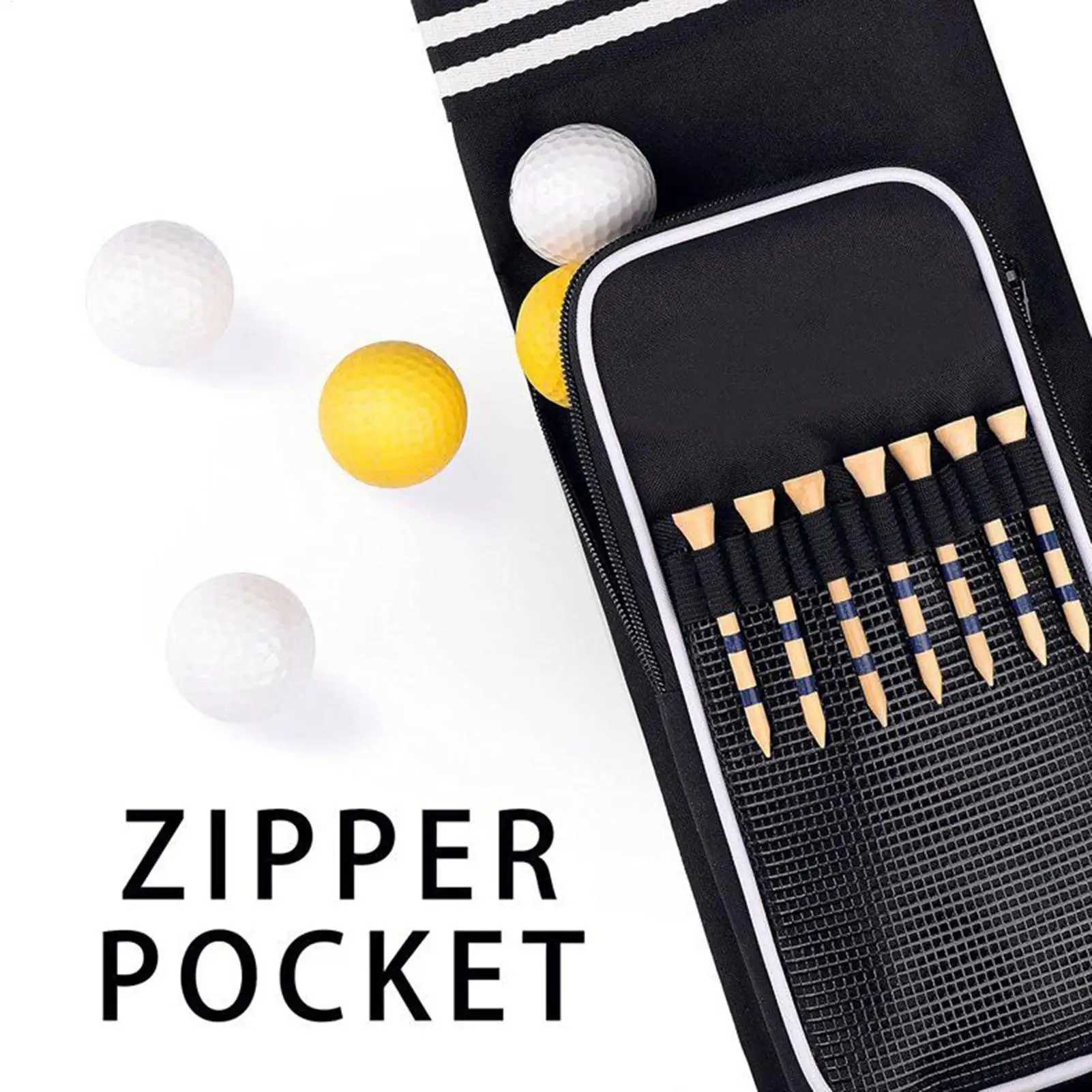 Golf Club Bags Womens Golf Bag Holds 39 Sticks Foldable Waterproof Tee Towel Compartments Pack For Travel Practice Tournament J251008