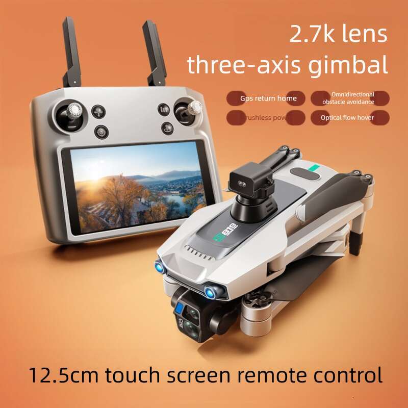S Remote Control Screen Equipped With Relay Digital Image Transmission Capable Of Air Dropping K HD Aerial Photography Drone
