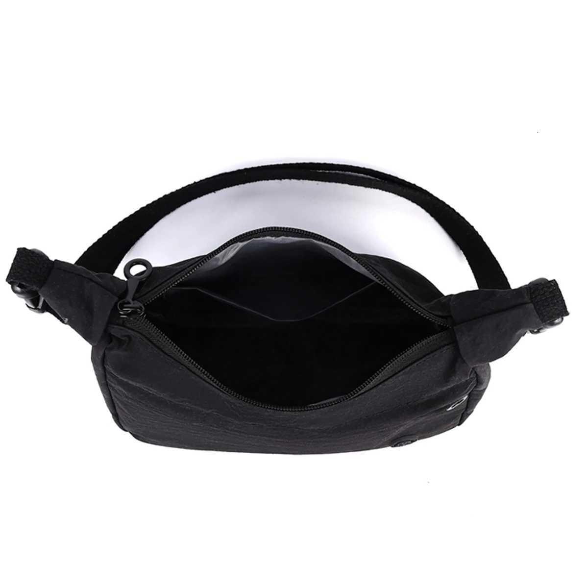 Casual Womens Minimalist Crossbody Bag Lightweight Nylon Large Capacity Round Patch Adjustable Strap Storage Bag for Daily UseT251007