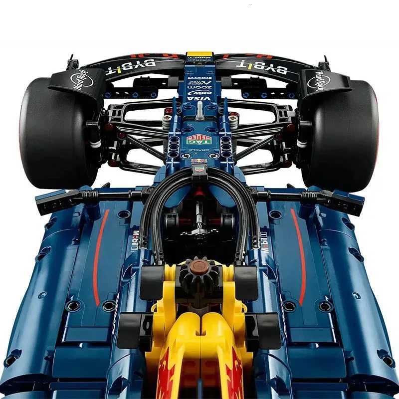 Technical Mechanical Building Blocks 1639pcs RB20 F1 Formula Racing Assembly Building Block Model Set Adult Boy Toy Gift Z251008