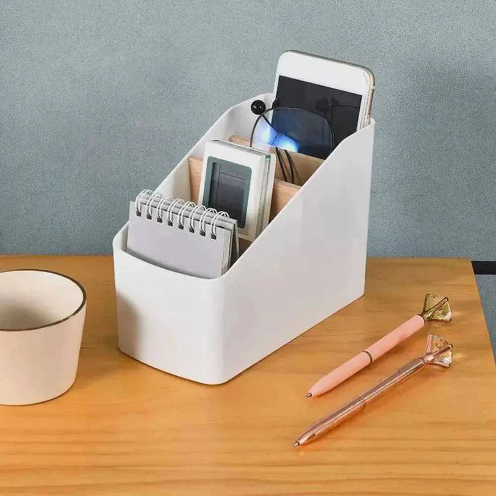 Remote Control Organizer TV Remote Holder For Table Multipurpose Desktop Storage Box Bedroom Living Room Organizer C251008