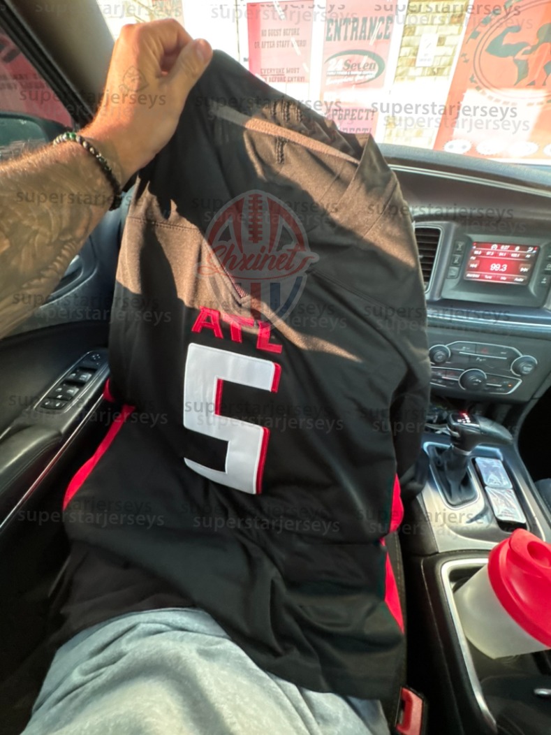 7 Bijan Robinson 9 Michael Penix Jr. 18 Kirk Cousins 5 Drake London sale Customized Football Jersey 2025 Olive Salute Custom Any Number Name For Men Women Youth