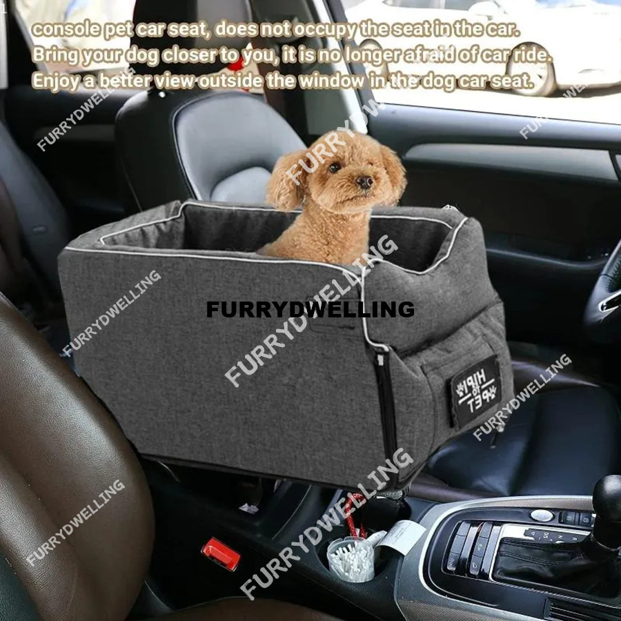 Dog Carrier Travel Dwe74 Bags For Dogs Cats Car Seat Portable Central Console Bag Pet Supplies Cat Accessories