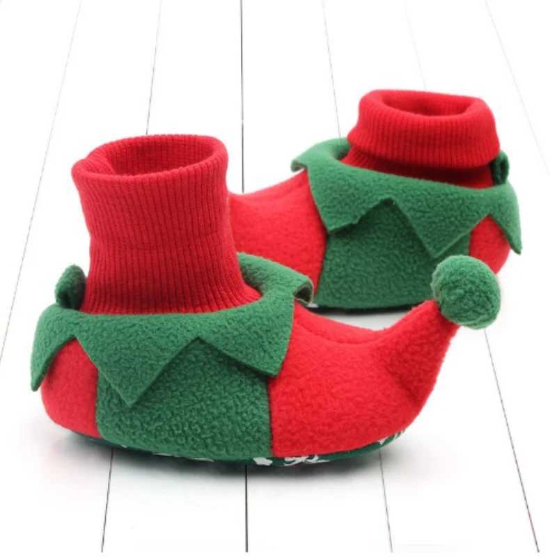 Christmas Winter New Role Playing Cute Cartoon Warm Shoes Baby Walking Shoes Winter 018 Months Baby C251008