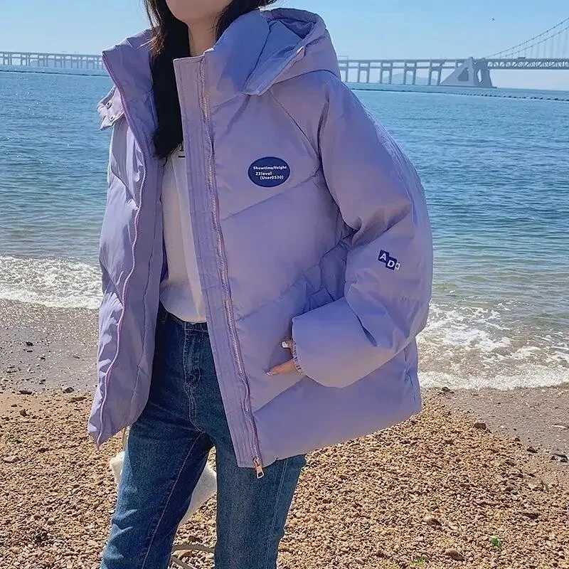 New Fashion Winter Down Jacket Female Loose Thicken Warm Parka Women Casual Hooded Bread Coat Cotton Jackets Casaco FemininoT251105