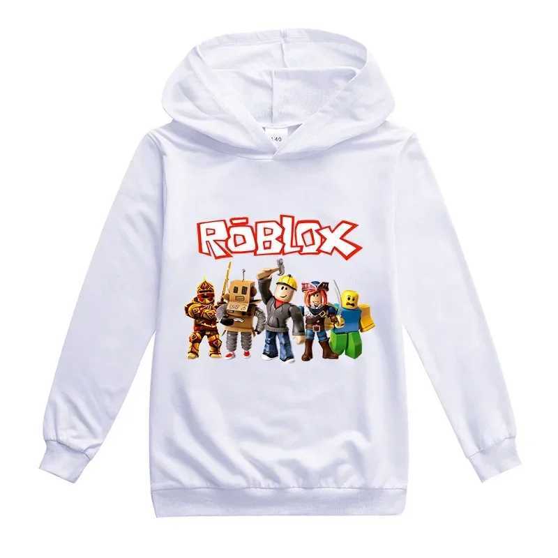 Roblox Cartoon Anime Children Costume Spr Hoodie Kids Clothes Funny Haruno Sakura Hoodies for Teen Girls Baby Sweatshirt Z2501007
