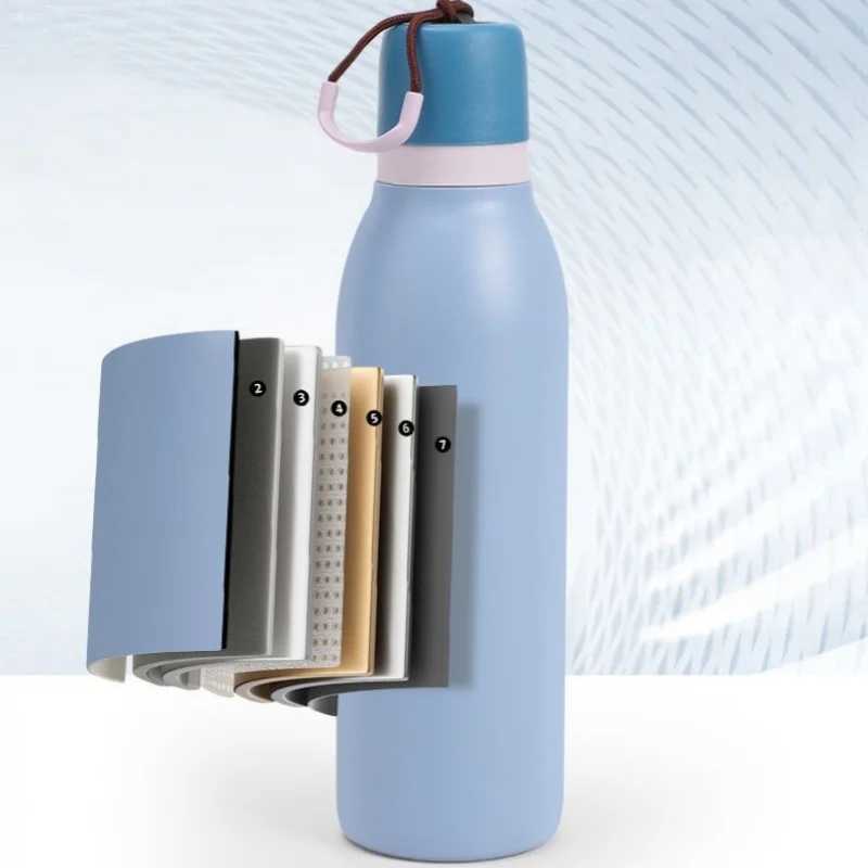 18oz24oz Portable Thermos Cup Vacuum Cup Stainless Steel Vacuum Flask ColdHot Sport Pot Car Cup Travel Mug Insulated Cup C251008