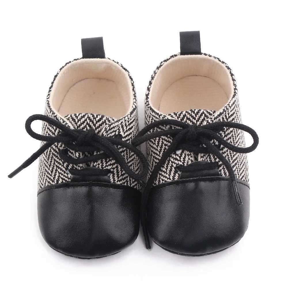 Spring and Autumn 2025 New Style Boys Baby Shoes with Front Laces Casual British Style Baby Shoes for Learning to Walk D2669 C251008