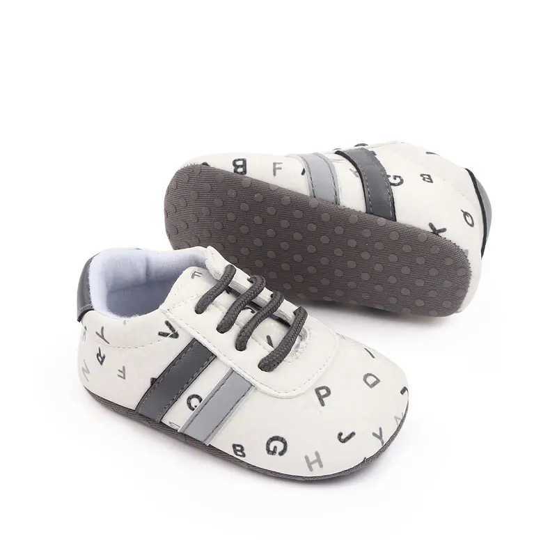 Baby Casaul Shoes Soft PU and Antislip Sole Letter Design for Baby Boys and Girls Prewalking Sping and Shoes BabyFashion BC2253 C251008