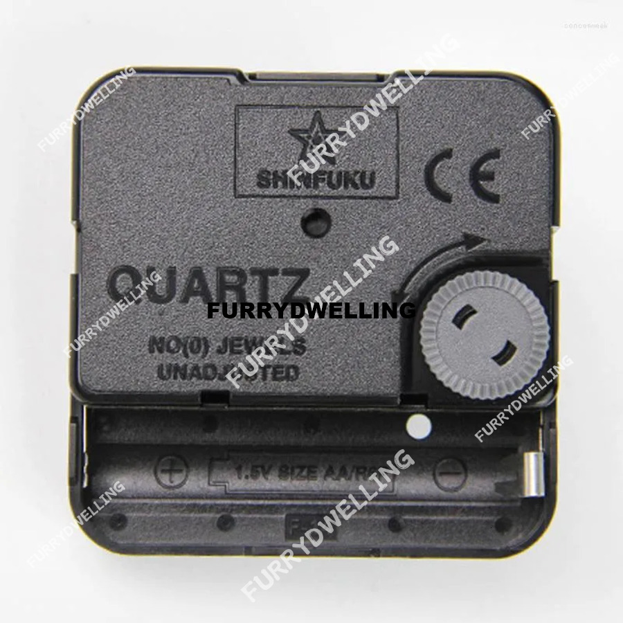 Clocks Accessories Shinfuku DIY Clock Mechanism Movement Dwe74 Classic Repair Parts Quartz Clockwork Home Decor Essential Tools Wall Motor