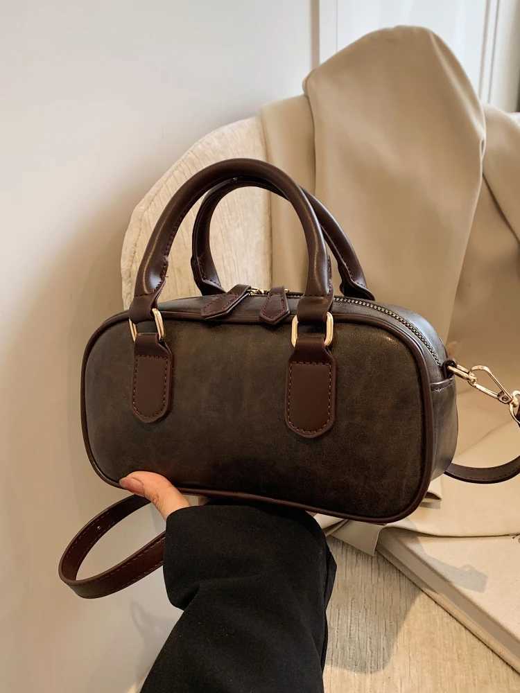 Designer Faiable Bowling Bag Wens Handbag oder Bag Korean Sle Autumn Winter New Arrival Soft PU Leather Pure Color Y251120