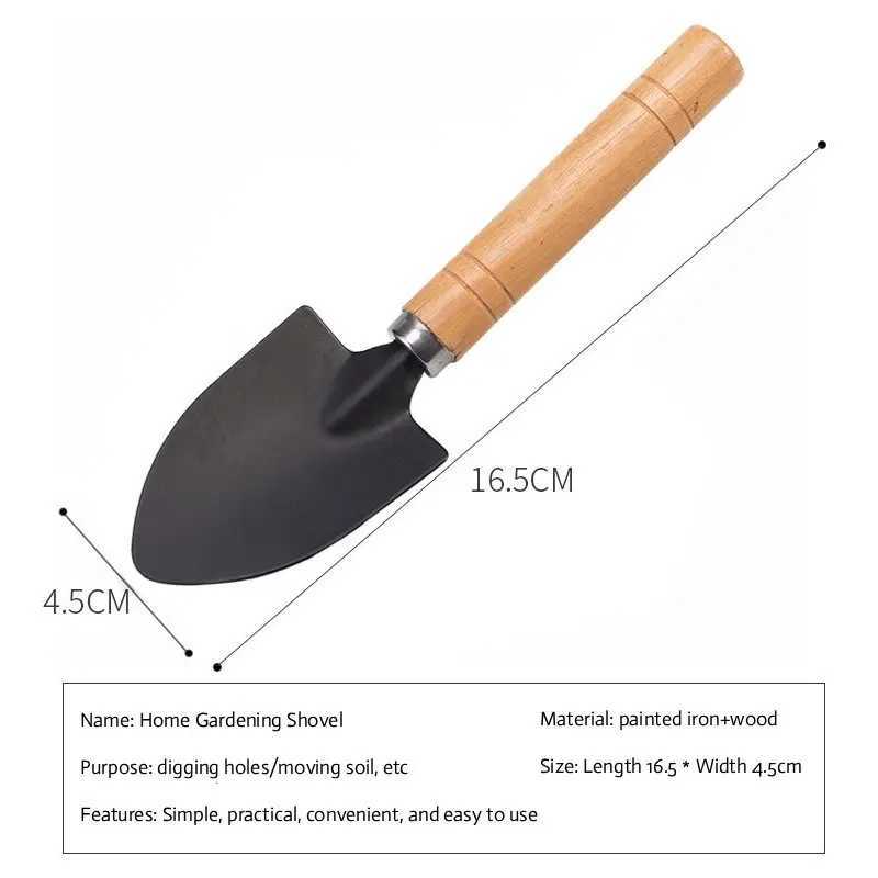 3Pcs Mini Garden Tools Set Stainless Steel Hand Trowel Rake Shovel for Flower Pots Succulent Planting Small Space Gardening J251121