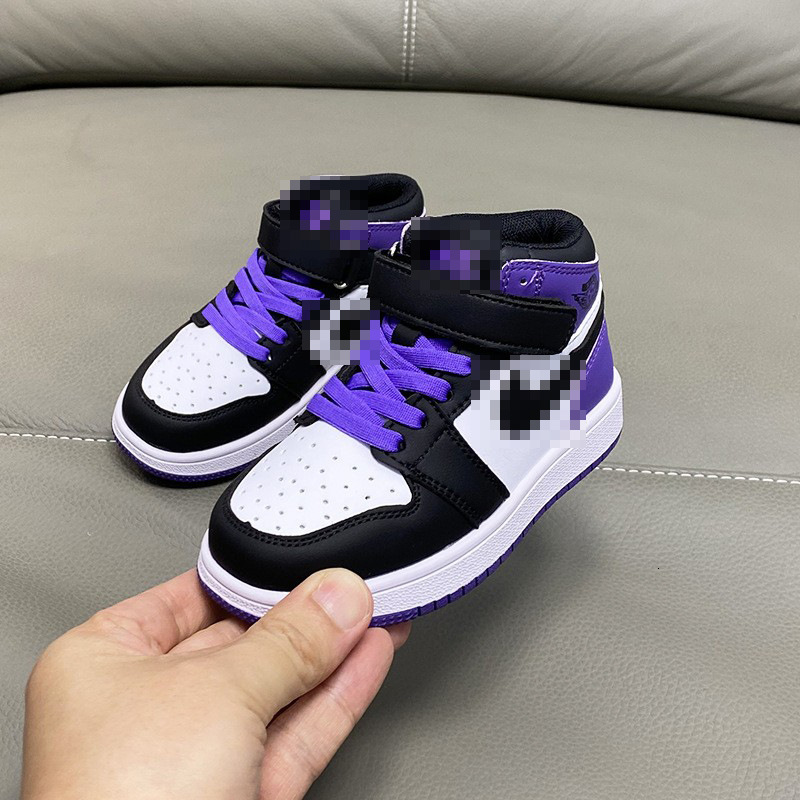 Autumn and winter new soft soled sports shoes for boys, basketball shoes for girls, casual high top sports shoes, designer shoes