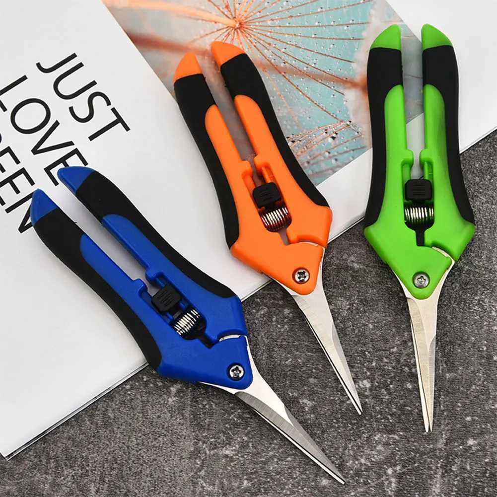 65 Inch Curved Pruning Scissors Multifunction Gardening Scissors Pruning Shears Flower Leaf Trimmer Scissors Gardening Supplies J251121