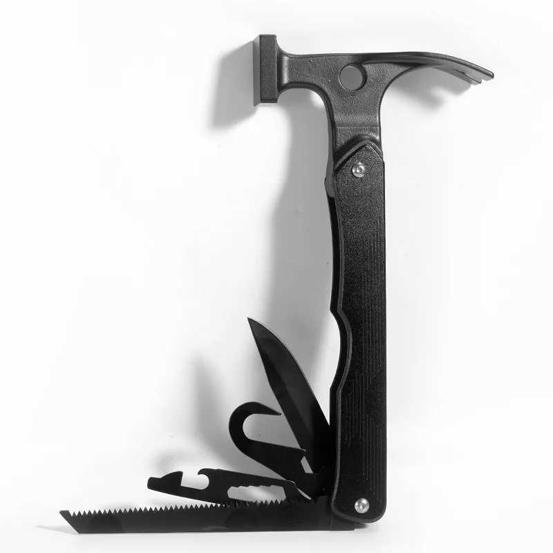 Multifunctional Camping Hammer Outdoor Mountaineering Portable Tools Nail Hammer Tent Ground Nail J251121