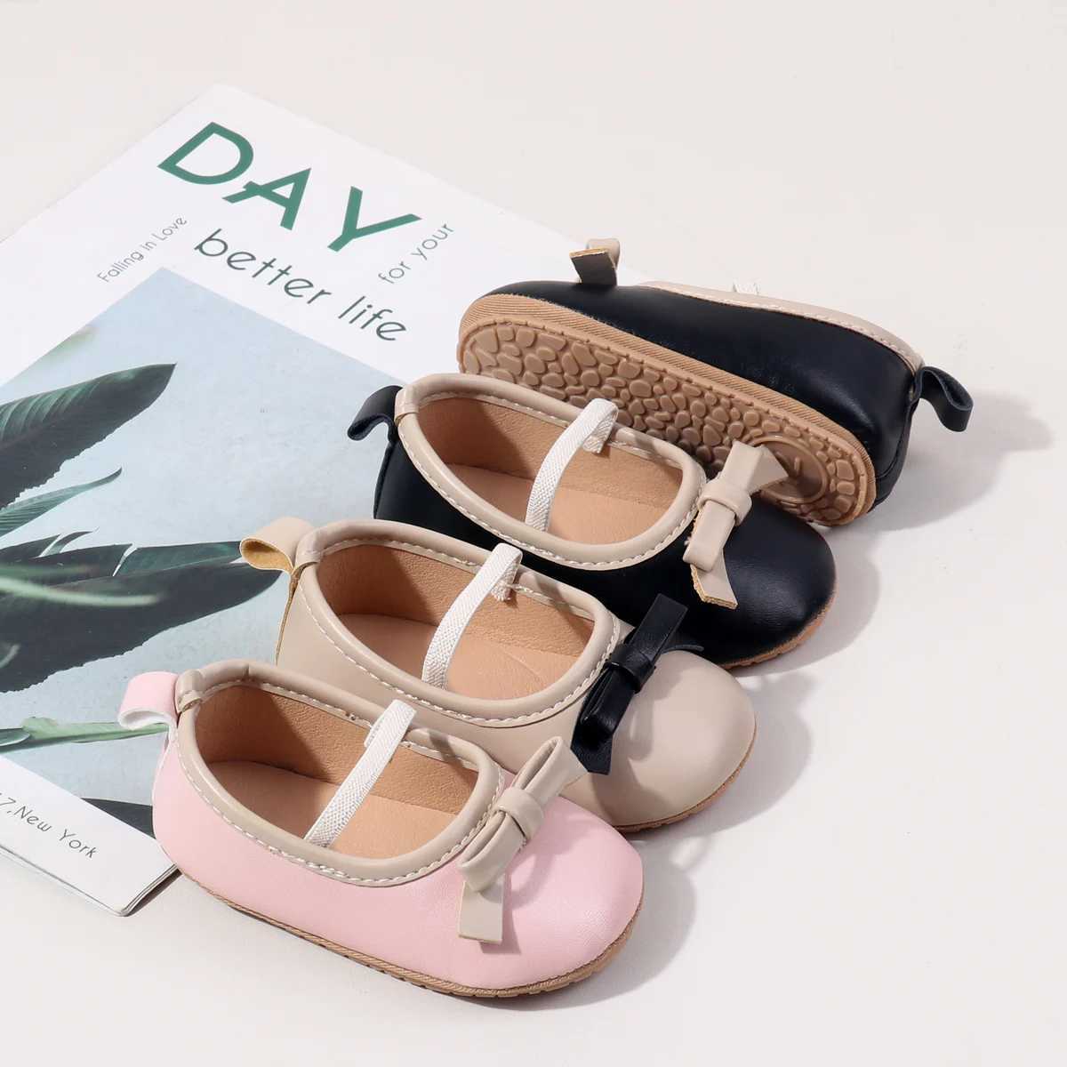 2025 Spring And Autumn Baby Girls First Walking Indoor Outdoor Toddler Shoes For 018M Baby Princess Shoes With High Quality PU C251008